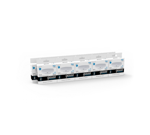 Лампа светодиодная LED Elementary GX53 9W 680lm 6500K 1/10/100  83839  Gauss