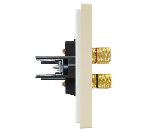 FORTE&PIANO Аудиорозетка 4-местная FP439 ваниль  FP-S40-K10  IEK