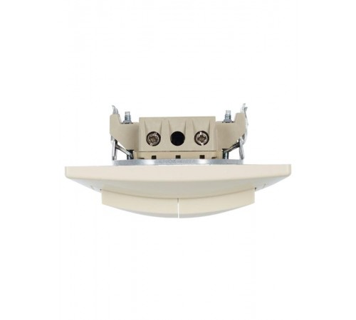 КВАРТА Кремовый Выключатель 2-клавишный 10А ВС10-2-0-ККм EVK20-K33-10-DM  GENERICA