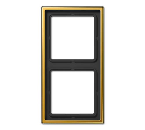 Рамка 2-кратная; золото  LS982GGO  Jung