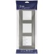 Рамка для розеток и выключателей Elegance 14-5013-16 Classic, на 3 поста, титан  Б0065827  ЭРА