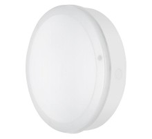 Светильник светодиодный пылевлагозащищенный для ЖКХ ДПО-10Вт 4000K 800лм IP65 белый 250мм с датчиком LEDVANCE BULKHEAD  4058075374942  LEDVANCE