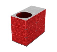 Колодец пластиковый для кабельной канализации 1500х750х1125 под разгрузочную плиту  281500UP  DKC