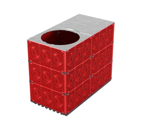 Колодец пластиковый для кабельной канализации 1500х750х1125 под разгрузочную плиту  281500UP  DKC