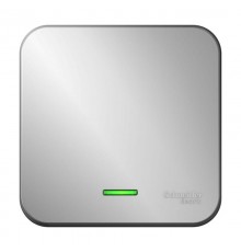 Blanca Алюминий О/У с изолирующей пластиной Выключатель 1-клавишный с подсветкой 10А, 250B  BLNVA101113  SE