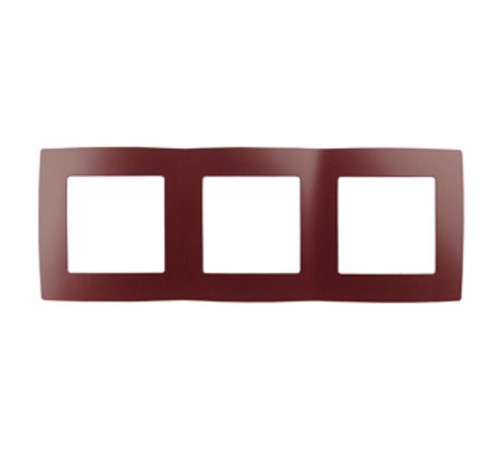 Рамка на 3 поста 12-5003-25  ,  бордо  Б0019408  ЭРА