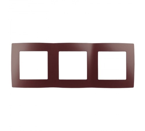 Рамка на 3 поста 12-5003-25  ,  бордо  Б0019408  ЭРА