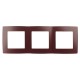 Рамка на 3 поста 12-5003-25  ,  бордо  Б0019408  ЭРА