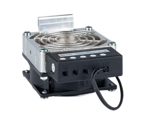 Обогреватель на DIN-рейку с вентилятором 300Вт 230В IP20 Quadro EKF PROxima  heater-vent-q-300-20  EKF