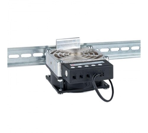 Обогреватель на DIN-рейку с вентилятором 300Вт 230В IP20 Quadro EKF PROxima  heater-vent-q-300-20  EKF