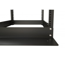 ORK2A-4281-RAL9005 Открытая стойка 19-дюймовая (19"), 42U, высота 2070 мм, двухрамная, ширина 550 мм, глубина  800-1250 мм  446059  Hyperline