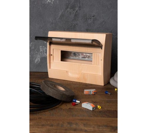 Щит распределительный навесной ЩРН-П-12 светлое дерево IP41 EKF PROxima  pb40-n-12-light  EKF