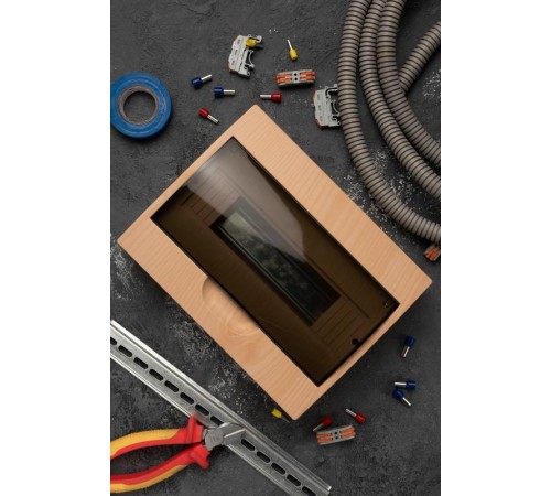 Щит распределительный навесной ЩРН-П-12 светлое дерево IP41 EKF PROxima  pb40-n-12-light  EKF