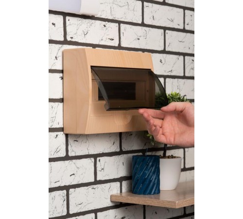 Щит распределительный навесной ЩРН-П-12 светлое дерево IP41 EKF PROxima  pb40-n-12-light  EKF