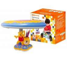 Светильник Мишутка настол/часы/подставка 220В, 11Вт, G23, голубойTDM  SQ0337-0016  TDM