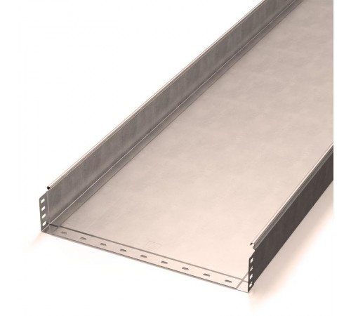 Лоток неперфорированный Стандарт INOX (AISI 409) 600х100х3000 (1,0 мм) (6 м/уп)  PR16.2406  Промрукав