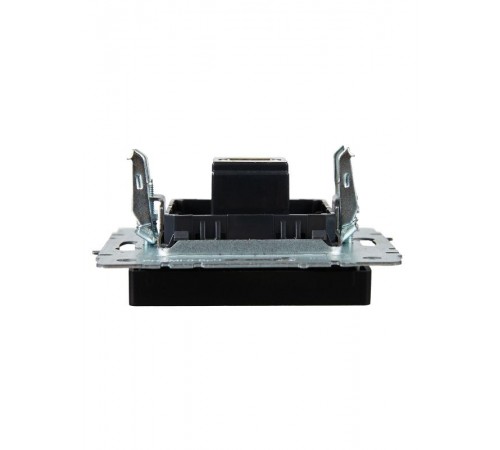 BRITE Розетка HDMI РHDMI-0-БрЧ черный   BR-H10-K02  IEK