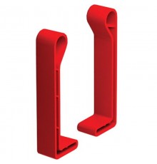 Заглушка торцевая для профиля 100. пластик красного цвета RAL3020  LS1000  DKC