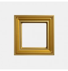 Рамка 1-пост; термопласт; золото; Eco Deco  EPD481GO  Jung