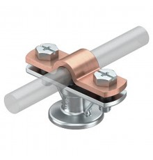 Держатель молниеприемного стержня, с фланцем (113 B-Z16)  5412706  OBO Bettermann