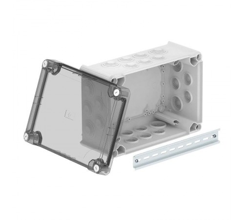 Коробка распределительная T350, 285x201x120 мм, высокая прозрачная крышка (T 350 HD TR)  2007758  OBO Bettermann