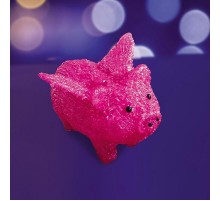 Акриловая светодиодная фигура "Поросенок с крылышками" 34х16х24 см, 112 светодиодов, IP44 понижающий трансформатор в комплекте,  513-342  NEON-NIGHT