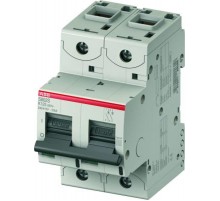 Выключатель автоматический двухполюсный S802C 10А K 25кА (S802C K10)  2CCS882001R0427  ABB