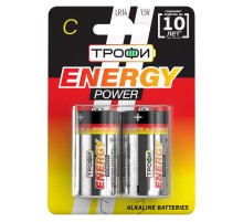 Батарейка щелочная (алкалиновая) LR14-2BL (12/96/6720) (C)   C0034932  ТРОФИ