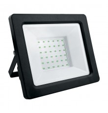 Прожектор светодиодный LL-905 2835 SMD 50W зеленый AC220V/50Hz IP65, черный в компактном корпусе, 205*161*40 мм  32212  FERON