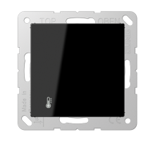 KNX-регулятор с ручкой для установки температуры; чёрный  A2178ORTSSW  Jung