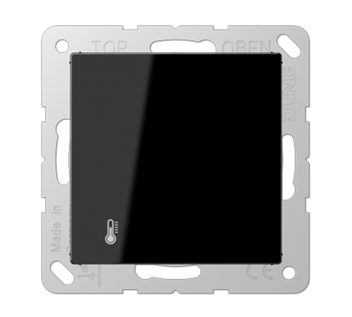 KNX-регулятор с ручкой для установки температуры; чёрный  A2178ORTSSW  Jung