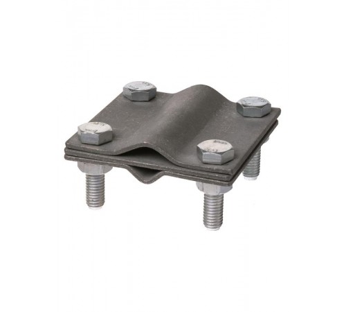 Зажим соединит. 4-х болт. штырь-полоса/прут, штырь 16 - полоса 40х4/прут 6-16 мм, термодиф.   SQ2401-3122  TDM