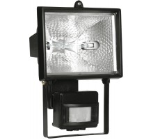 Прожектор галогенный ИО 500Д 500Вт IP54 черный, детектор  LPI02-1-0500-K02  IEK
