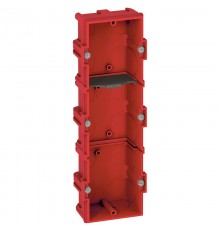 Коробка установочная BATIBOX д/кирп.ст 3п гл.40мм  080143  Legrand