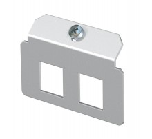 Суппорт для установки модулей в монтажную рамку MTU тип H (сталь) (MTM 2H)  7407800  OBO Bettermann
