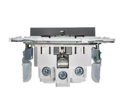 SKANDY Розетка с з/к/ш 16А SK-R04Gr серый  SK-R14-16-K03  IEK