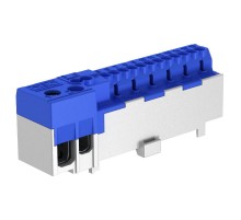 Клемма нулевого провода, быстрозажимная, 12 контактов (синий)  2016265  OBO Bettermann