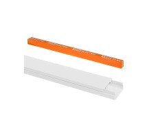 Кабель-канал 20х10 (9 шт по 1 м) белый (розн.упак.)  SQ0402-4804  TDM