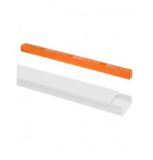 Кабель-канал 20х10 (9 шт по 1 м) белый (розн.упак.)  SQ0402-4804  TDM