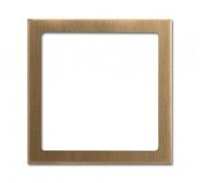 Плата центральная (накладка) для механизма светоиндикатора 2062 U, серия Династия, Латунь античная  1731-0-2025   2CKA001731A2025  ABB