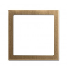 Плата центральная (накладка) для механизма светоиндикатора 2062 U, серия Династия, Латунь античная  1731-0-2025   2CKA001731A2025  ABB