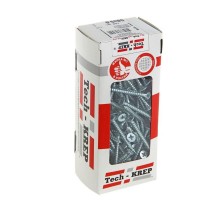 Саморезы универсальные 50х5,0 мм (150 шт) оцинкованные - коробка с окном ( 0,632 кг)  102200  Tech-KREP