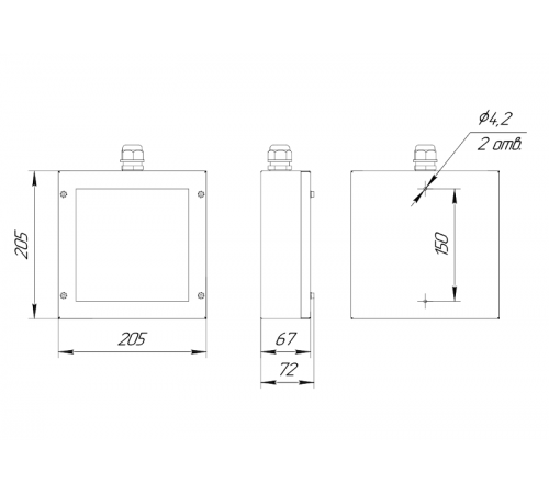 Световой указатель аварийного освещения светодиодный BS-GARDA-10-S1-ELON централизованный накладной  a17021  Белый свет