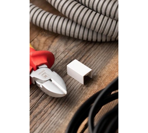 Соединитель (16х16) (4 шт) Plast EKF PROxima Белый    conw-16-16x4   EKF