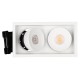 Светильник CL-SIMPLE-S148x80-2x9W Day4000 (WH, 45 deg)  028150  Arlight
