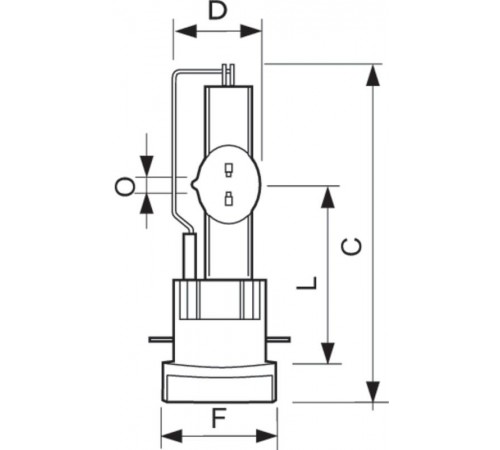 Лампа архитектурная/сценическая MSR Gold 575/2 MiniFastFit 1CT/4  928184005115  PHILIPS