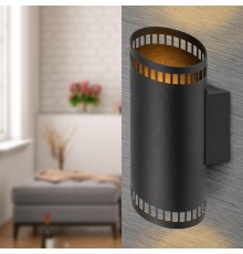 Светильник настенный  WL51 BK G9 40Вт IP20 черный  Б0061197  ЭРА