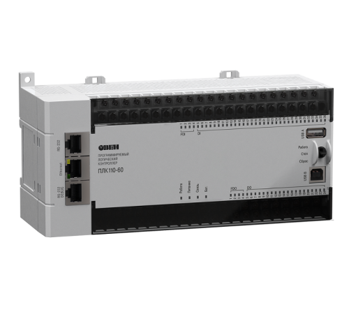 Программируемый логический контроллер ПЛК110-24.60.Р-М  54222  ОВЕН