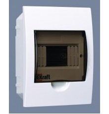 Корпус пластиковый встраиваемый 6 модулей, IP41, ЩРВ-П-6  31002DEK  DEKraft