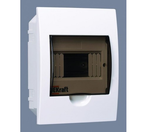 Корпус пластиковый встраиваемый 6 модулей, IP41, ЩРВ-П-6  31002DEK  DEKraft